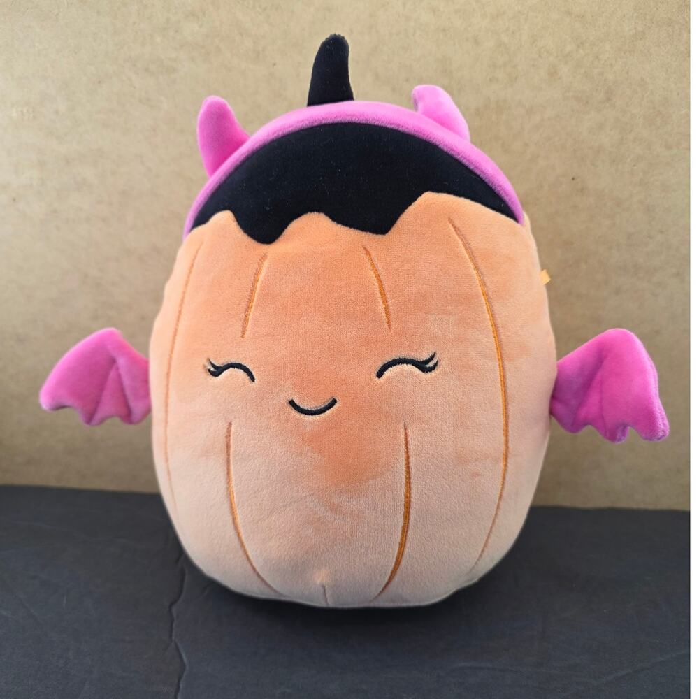 Squishmallows Margie Pumpkin in Pink Devil Costume plush 8"